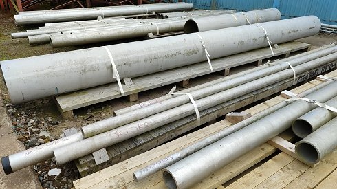 LOTE COMPLETO ASSET 13 - Various sized/lenghts dúplex pipe - 12.800 kg - (Ref. 2028960)