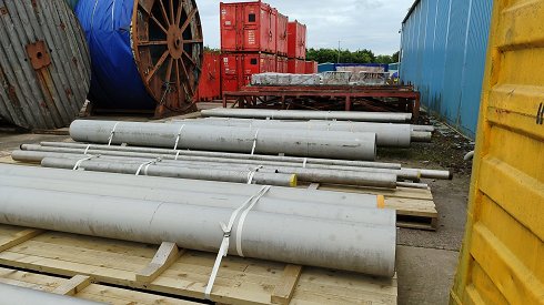 LOTE COMPLETO ASSET 13 - Various sized/lenghts dúplex pipe - 12.800 kg - (Ref. 2028960)