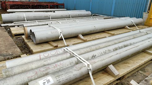 LOTE COMPLETO ASSET 13 - Various sized/lenghts dúplex pipe - 12.800 kg - (Ref. 2028960)