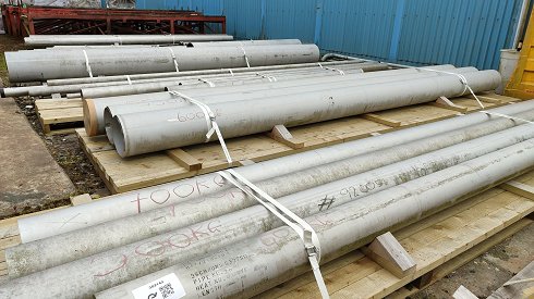 LOTE COMPLETO ASSET 13 - Various sized/lenghts dúplex pipe - 12.800 kg - (Ref. 2028960)