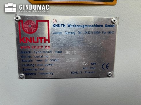 &#x27a4; Venta de KNUTH BO 110 usados | gindumac.com