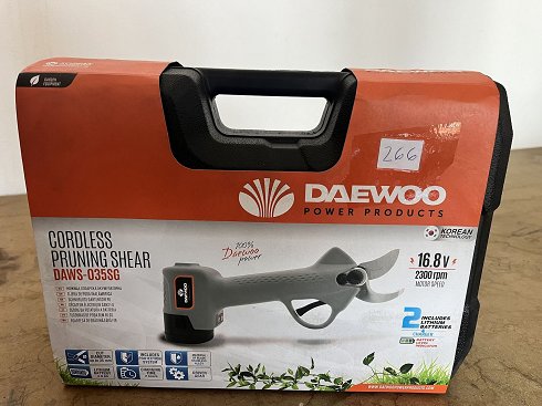 Tijeras de podar inalámbricas DAEWOO DAWS035SG (36MM) (4 elementos disponibles)