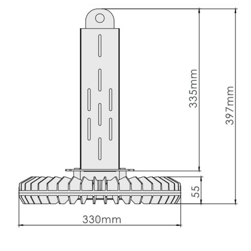 2 Campanas LED Philips 150W con driver Meanwell (Nuevas)