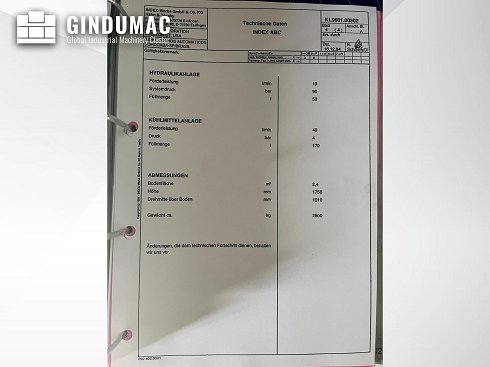 &#x27a4; Venta de Index ABC 42 usados | gindumac.com