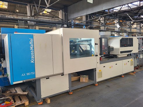 KRAUSS-MAFFEI KM 180-750 AX Injection moulding machine