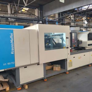 KRAUSS-MAFFEI KM 180-750 AX Injection moulding machine