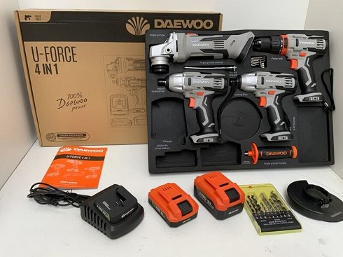 U FORCE 4 IN 1 2023 Power tool set