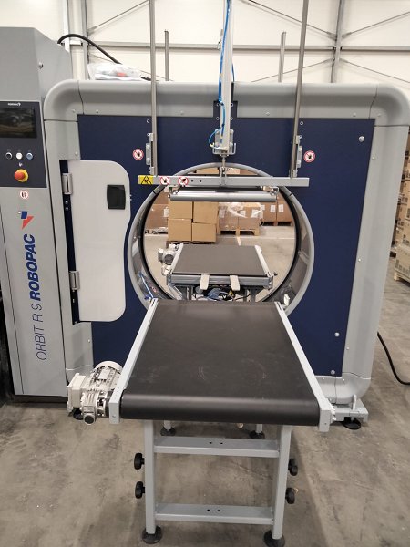 Envolvedora y paletizadora ROBOPAC ORBIT R9-250