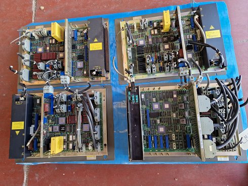 Lote de 4 Placas Madre de CNC FANUC