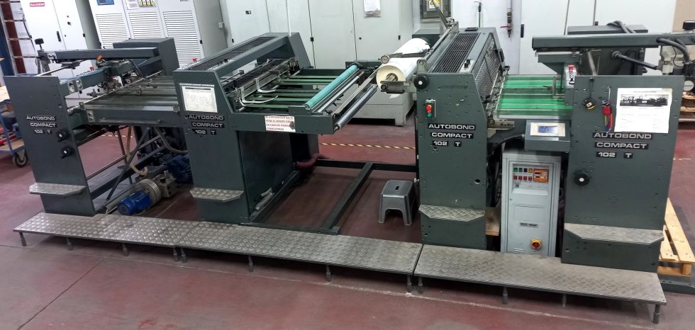 Plastificadora pila alta AUTOBOND COMPACT 102T