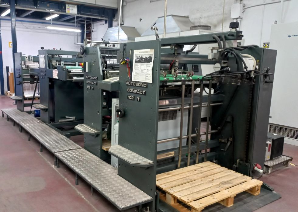 Plastificadora pila alta AUTOBOND COMPACT 102T