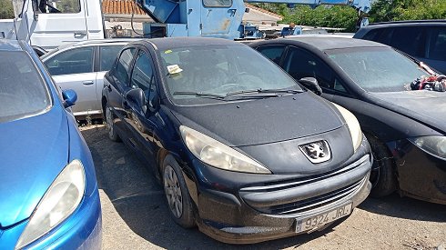 Peugeot 207 1.4 HDi Matrícula 9324JRL (2024-V-57610)