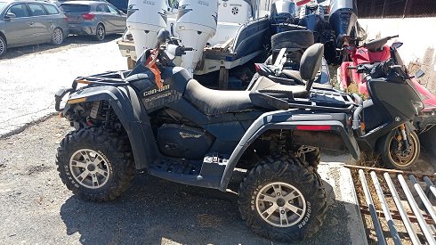 Quad Bombardier Outlander 800 Max Xt 4 Matrícula 0899HXP (2024-V-57621)