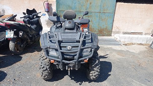 Quad Bombardier Outlander 800 Max Xt 4 Matrícula 0899HXP (2024-V-57621)