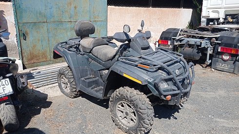 Quad Bombardier Outlander 800 Max Xt 4 Matrícula 0899HXP (2024-V-57621)