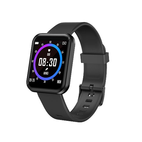 7 UnidadesLENOVO SMART WATCH E1 PRO BLACK