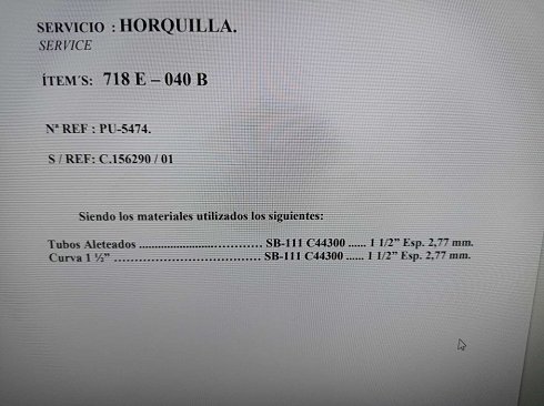 Horquilla intercambiador de latón - 98 kgs