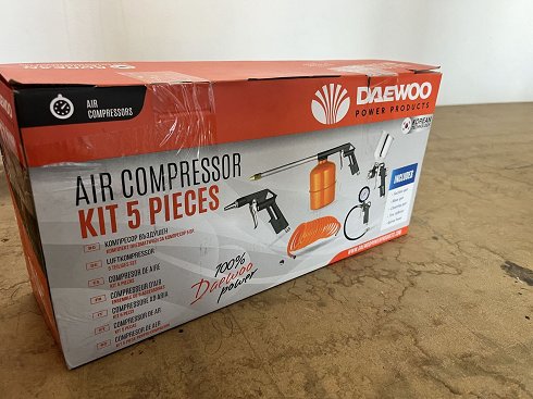 Kit de Compresor de Aire 5 Piezas DAEWOO DAC5SET (6 elementos disponibles)