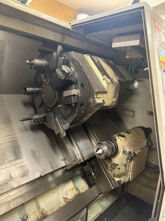 CNC Lathe with c-axis DAEWOO DOOSAN - 350 MB MACH-ID 8867 Make: DAEWOO DOOSAN Type: 350 MB Control: