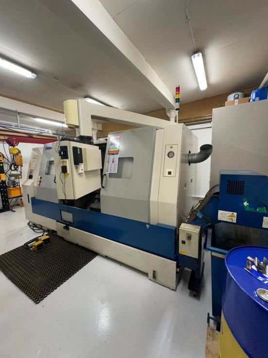 CNC Lathe with c-axis DAEWOO DOOSAN - 350 MB MACH-ID 8867 Make: DAEWOO DOOSAN Type: 350 MB Control: