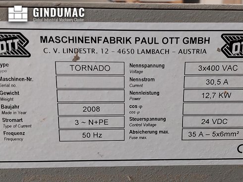 &#x27a4; Se Vende OTT Tornado - Tapacantos Usada | gindumac.com