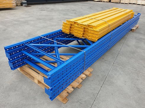 Pallet rack kit - 11 mt (19 elementos disponibles)