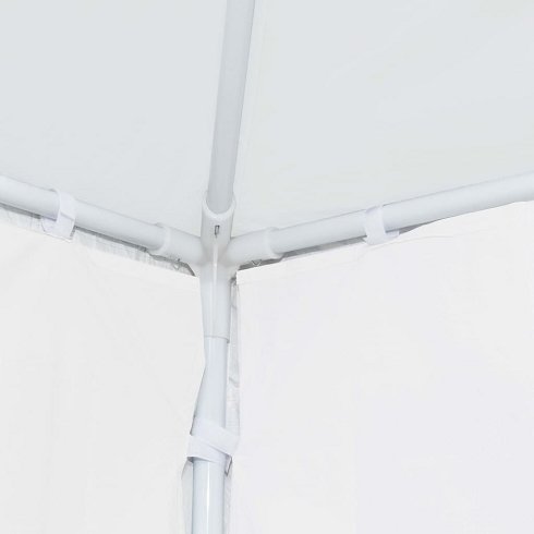 Carpa para Eventos de Acero y Lona Blanca de 12x3 metros (Nueva)