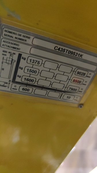 Carretilla retractil electrica Hyster R1.6HD (int 10335)