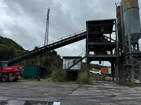 Planta dosificadora y amasadora de hormigón de 60 m3/h