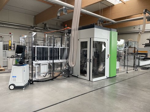 Centro de mecanizado CNC vertical (madera) Biesse Brema Vektor 15 - Máquina de demostración