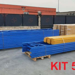 Pallet rack kit - 53 mt (5 elementos disponibles)