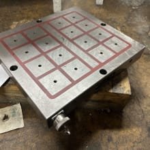 AMF 2-CH Magnetic clamping plate