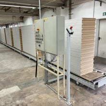 WTT Roller conveyor driven approx. 58 running meters