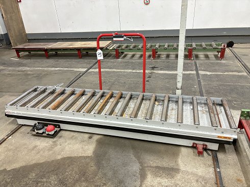 WTT E10.10.5.1.0.QVW Scissor lift table with roller conveyor