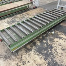 WTT E 10.10.5.1.0 RB Scissor lift table with roller conveyor