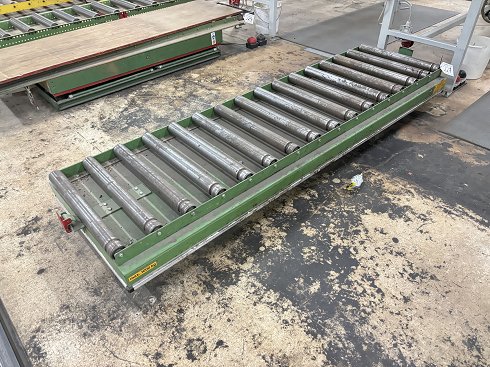 WTT E 10.10.5.1.0 RB Scissor lift table with roller conveyor