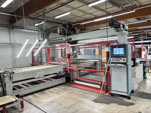 WAMHOFF Robomat-S-II-ST Stacking system with soft board feed