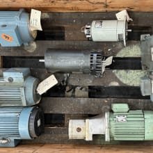 Lot (7-piece) Electric motors