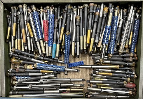 DIHART Large lot (approx. 100x) reamers and reaming tools, hard metal