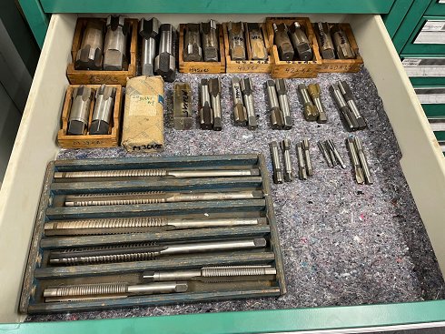 WMW Item (23 pieces) HSS machine reamer, shell reamer