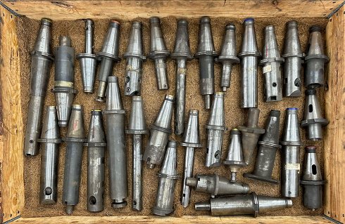 Lot (30x) SK50 tool holder boring tool