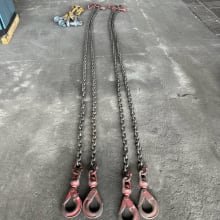 Item (3-part) Sling chain and load-handling device