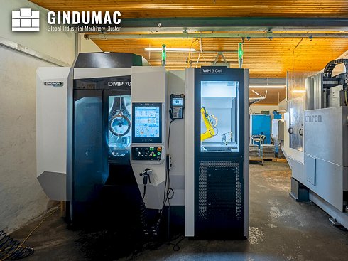 Centro de mecanizado vertical DMG MORI DMP 70 con WH3 (2021) usado en venta | GINDUMAC.COM