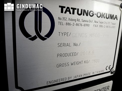 &#x27a4; Venta de Okuma GENOS M560V-e usados | gindumac.com