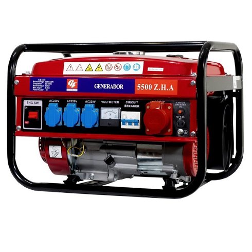 Generador Electrico Gasolina 220-380VAC de 5500W Nuevo)