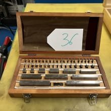 Gauge block box