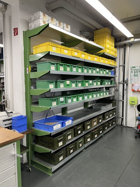 BITO Heavy duty rack with contents