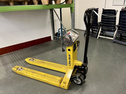 LITTLE MULE Hand pallet truck with scale