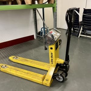 LITTLE MULE Hand pallet truck with scale