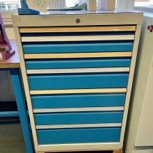 HOMMEL HERCULES Workshop drawer cabinet with contents